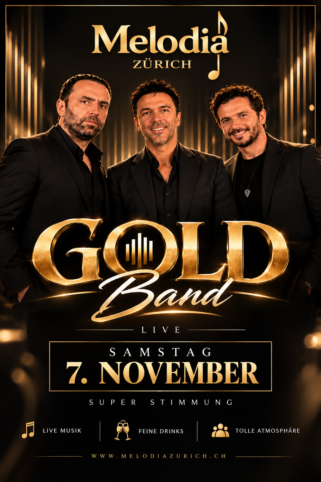 GOLD BAND – LIVE IN DER MELODIA ZÜRICH